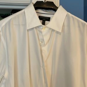Banana Republic XXL slim fit dress shirt french cuffs
